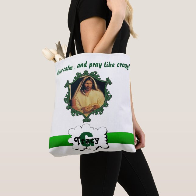 Divine Supper: Breaking Bread With Jesus Tote Bag (Close Up)
