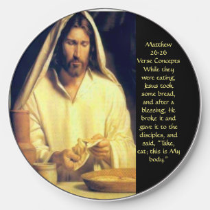 Divine Supper: Breaking Bread With Jesus Wireless Charger