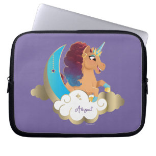 Divine the Unicorn Moon & Clouds Laptop Sleeve