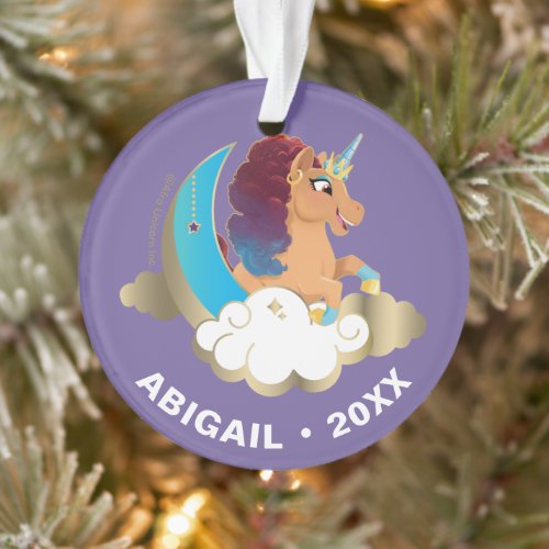 Divine the Unicorn | Moon &amp; Clouds Ornament