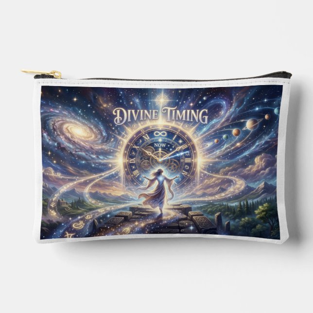 Divine Timing Accessory Pouch (Front)