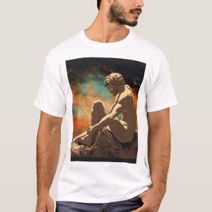 "Divine Touch: Michelangelo's Creation of Adam T-Shirt