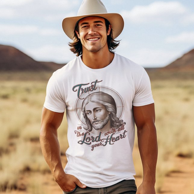 Divine Trust: Jesus Encourages Trust in the Lord T-Shirt (Creator Uploaded)