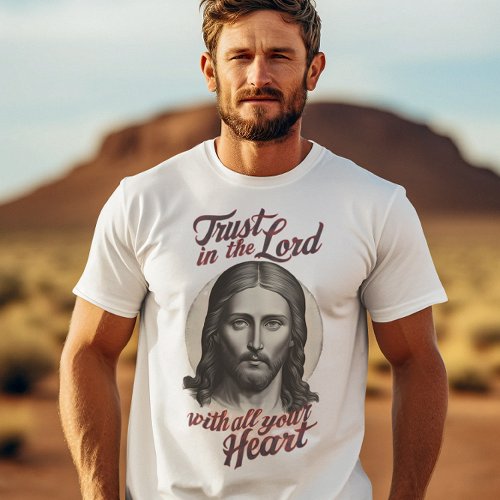 Divine Trust Jesus Message T_Shirt