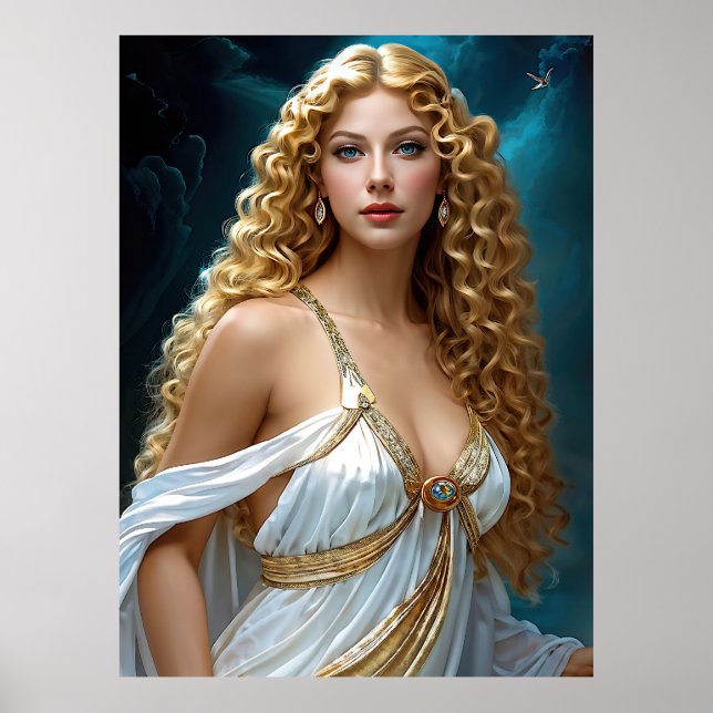 “Divine Vision of Aphrodite” Poster (Front)