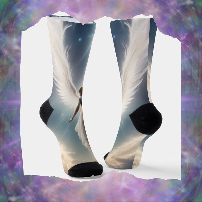 Divine Whispers: Angelic Transcendental Herald Socks (Creator Uploaded)