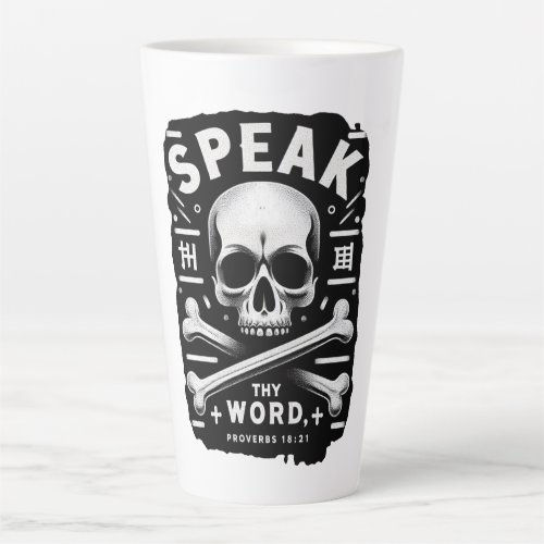 Divine Wisdom Speak Thy Word   Latte Mug