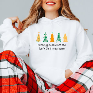 Divine Wishes: Spiritual Christmas Sweatshirt