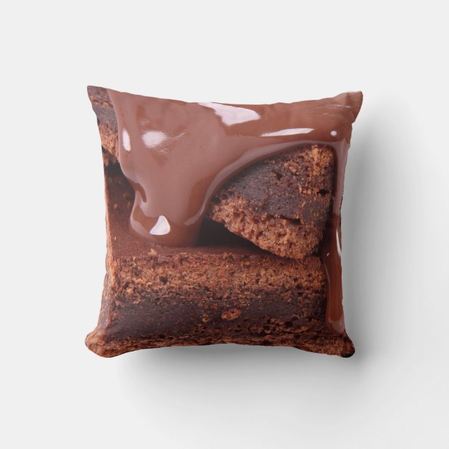Divinely Decadent Throw Pillow (Front)