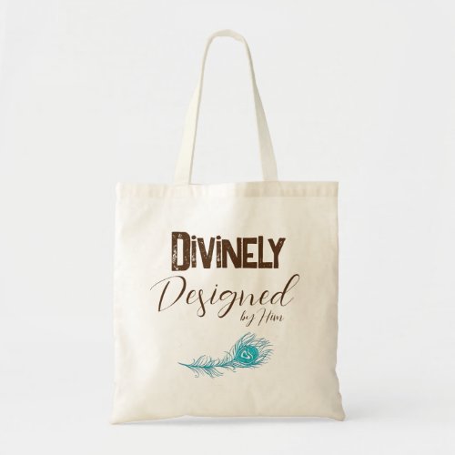Divinely Designed Christian   Tote Bag