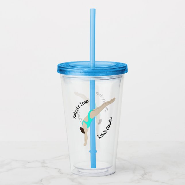 Diving Acrylic Tumbler (Front)