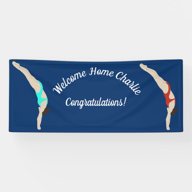 Diving Banner (Horizontal)