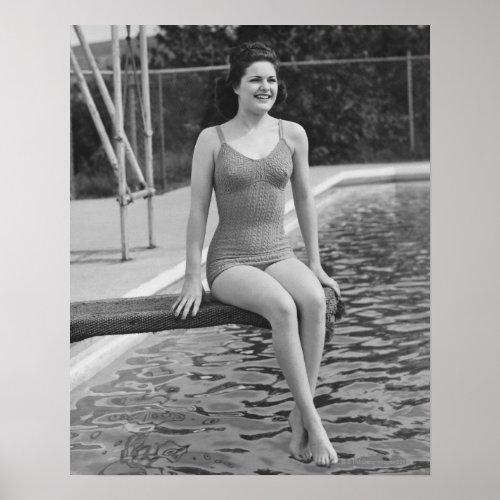 Diving Board Poster