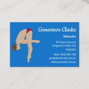 Diving Business Card