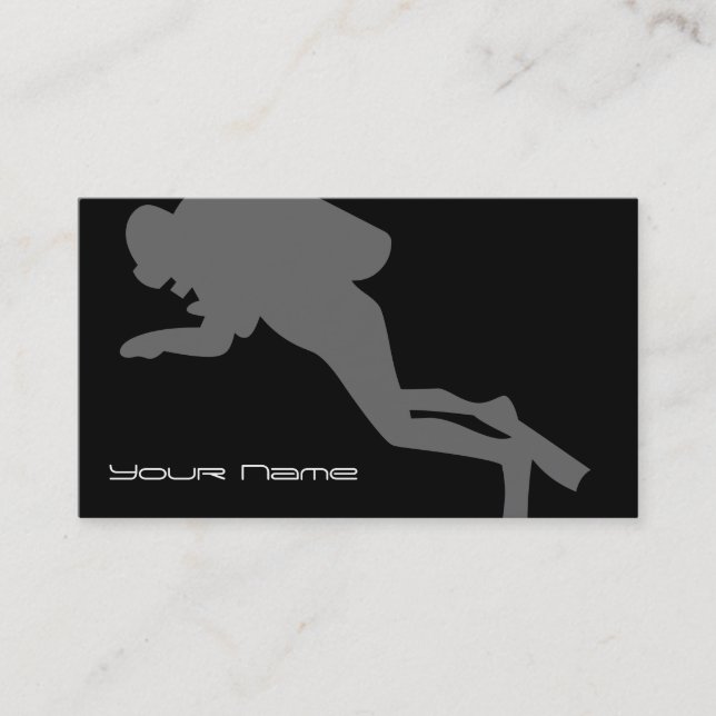 Diving Business Card (Front)