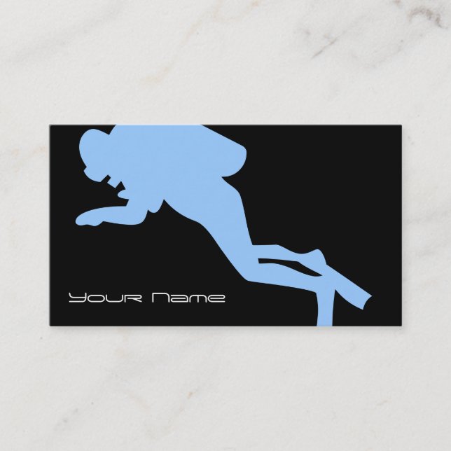 Diving Business Card (Front)