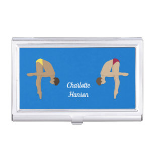 Diving Business Card Case