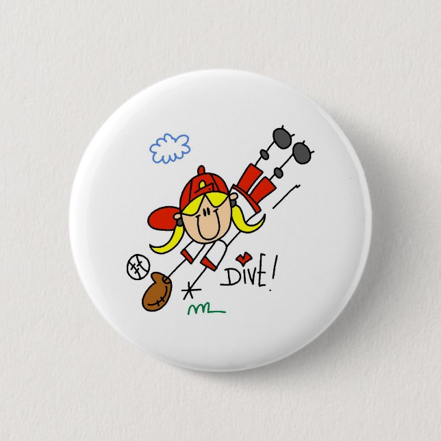 Diving Catch Button (Front)