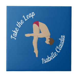 Diving Ceramic Tile