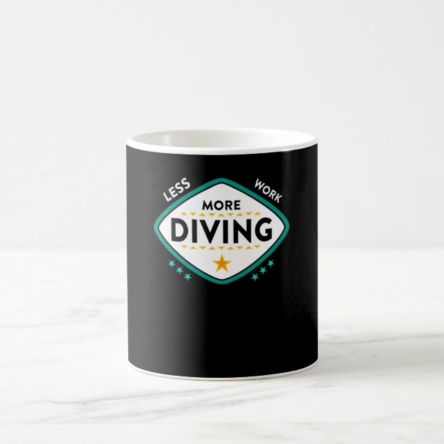 Diving Coffee Mug (Center)