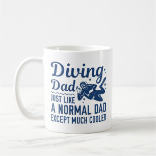 Diving Dad Coffee Mug