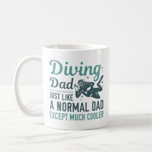 Diving Dad Coffee Mug