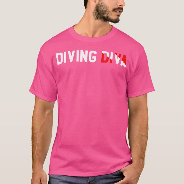 Diving Diva T-Shirt (Front)