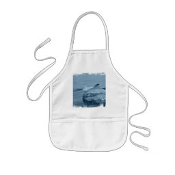 Diving Dolphin Smock Kids' Apron