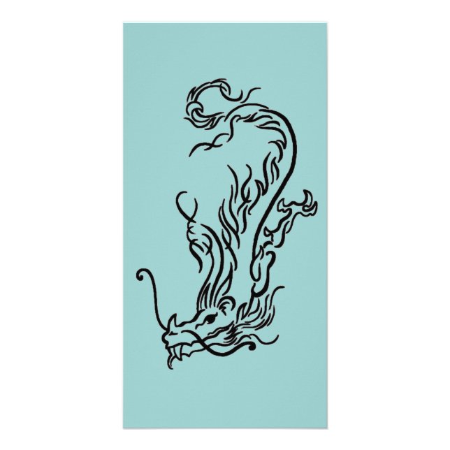 Diving Dragon Card (Front)