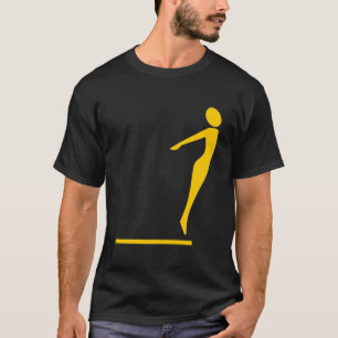 Diving Figure - Amber T-Shirt