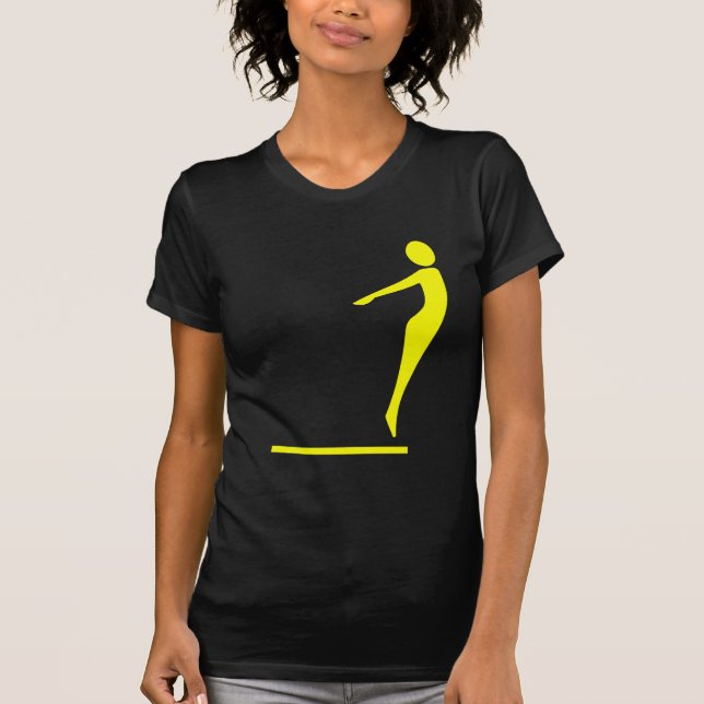 Diving Figure - Yellow T-Shirt (Front)
