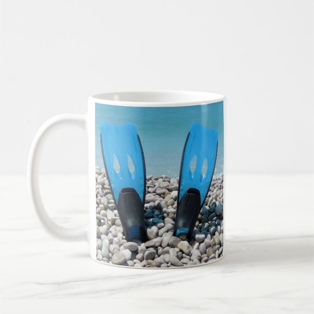 Diving Fins Mug (Left)