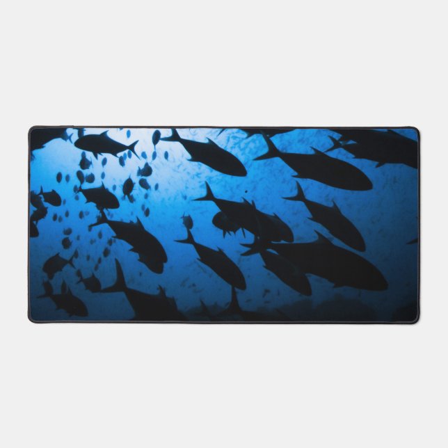 Diving Fish School Desk Mat (Front)