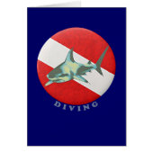 diving flag shark (Front)