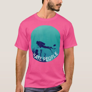 Diving Funny Diver Underwater Scuba Diving T-Shirt