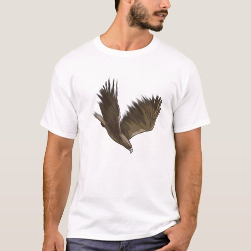 Diving Golden Eagle T_Shirt