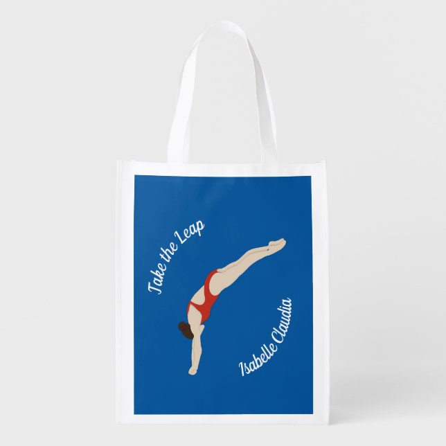 Diving Grocery Bag (Front)
