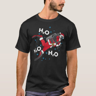 Diving H2o H2o H2o Pun Scuba T-Shirt