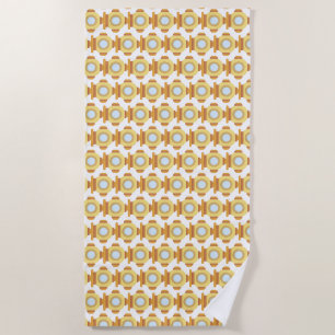 Diving helmet beach towel
