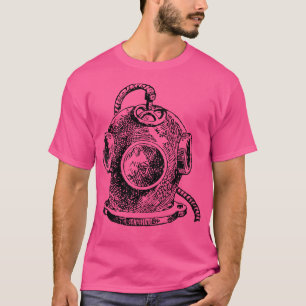 Diving Helmet Diving T-Shirt