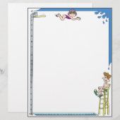 Diving in the Pool Letterhead (Front/Back)