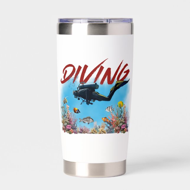 Diving Insulated Tumbler (Front)