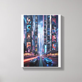 Diving into the World of Comics & Manga 📚 Canvas Print