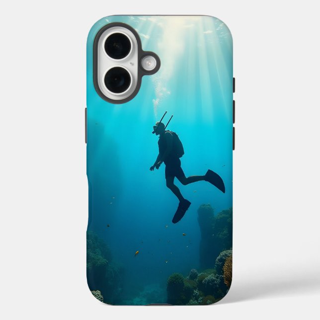 diving is the best in bonaire Case-Mate iPhone case (Back)