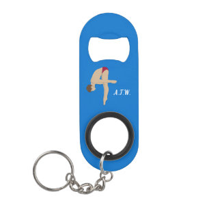 Diving Keychain Bottle Opener