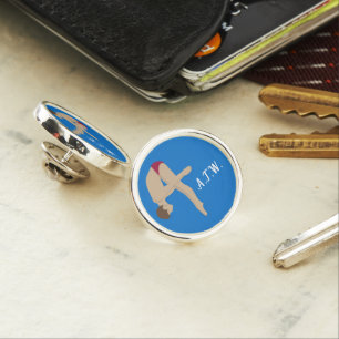 Diving Lapel Pin