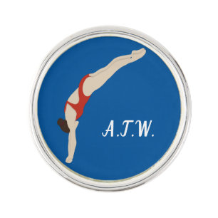 Diving Lapel Pin