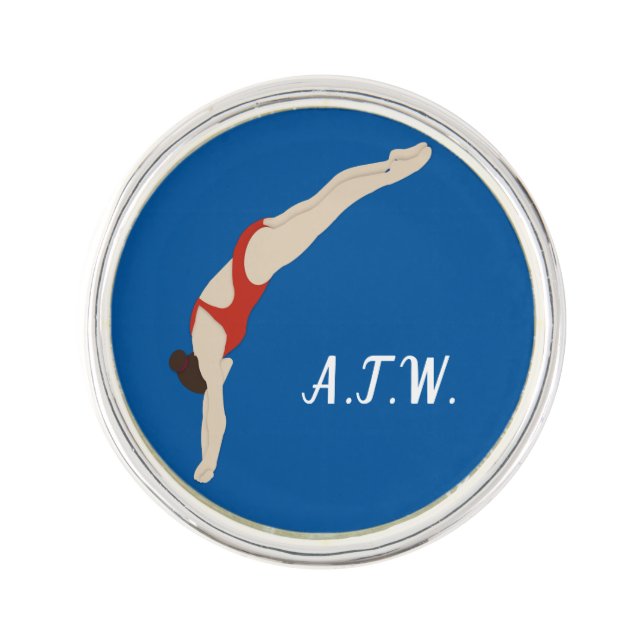 Diving Lapel Pin (Front)