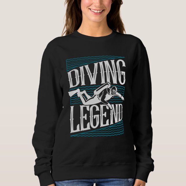 Diving Legend Sport Diving Underwater Technical Sc Sweatshirt (Front)
