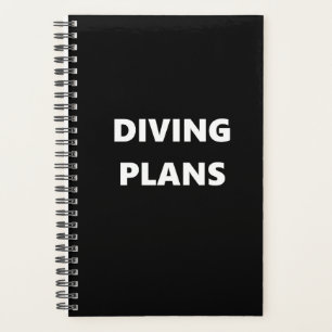 Diving Planner Sports Theme Diving Plans